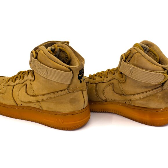 Nike Air Force 1 High Top Wheat Brown [922066-203] - Picture 4 of 8